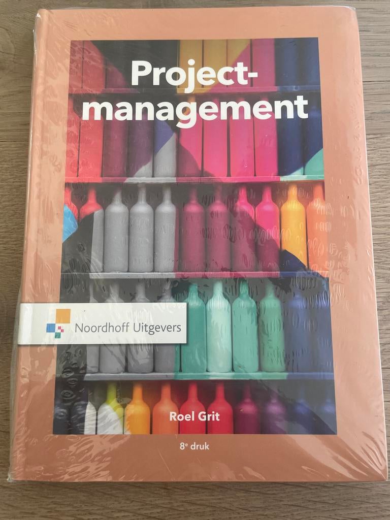 Projectmanagement - Roel Grit (8e druk) - Nieuw, Boeken, Studieboeken en Cursussen, Ophalen of Verzenden, Gamma, Nieuw, HBO