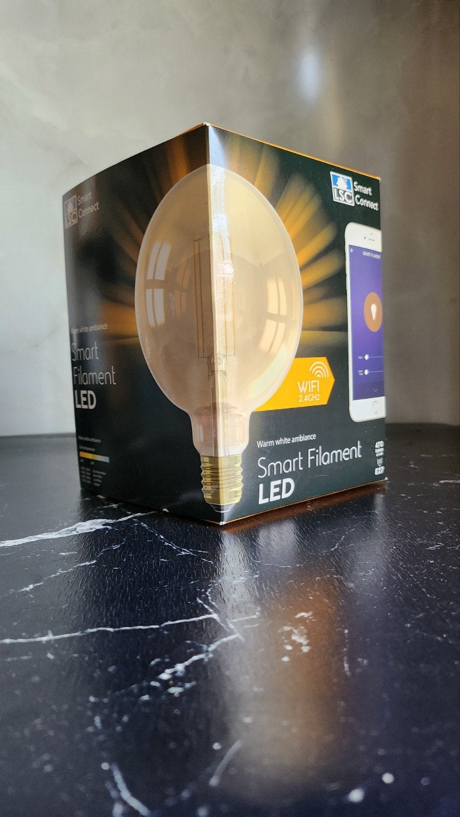 NieuweLSC Smart Filament LED lamp , Warm Wit, Huis en Inrichting, Lampen | Losse lampen, 30 tot 60 watt, Led-lamp, LSC Smart Connect
