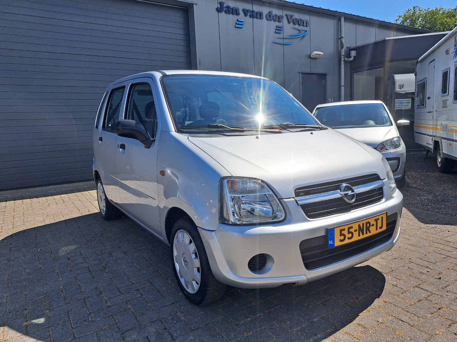 Opel Agila 1.0/Stuurbekr/98.417Km N.A.P/APK:02-2027/KEURIG!, Auto's, Voorwielaandrijving, Stof, 31 €/maand, Origineel Nederlands