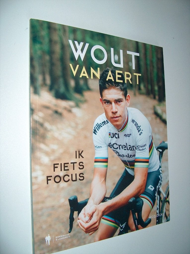 Wout Van Aert - Ik fiets focus - Nico Dick, Nico Dick - Wout Van Aert, Lopen en Fietsen, Ophalen of Verzenden, Zo goed als nieuw