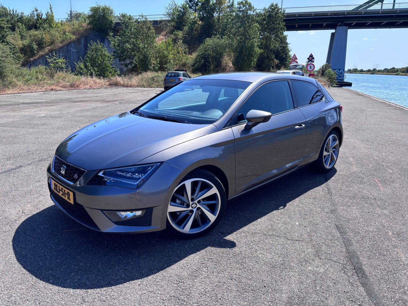 Seat Leon SC 1.4 TSI FR Dynamic Leder 2015, Auto's, Seat, Zwart, 4 cilinders, 150 pk, Leon