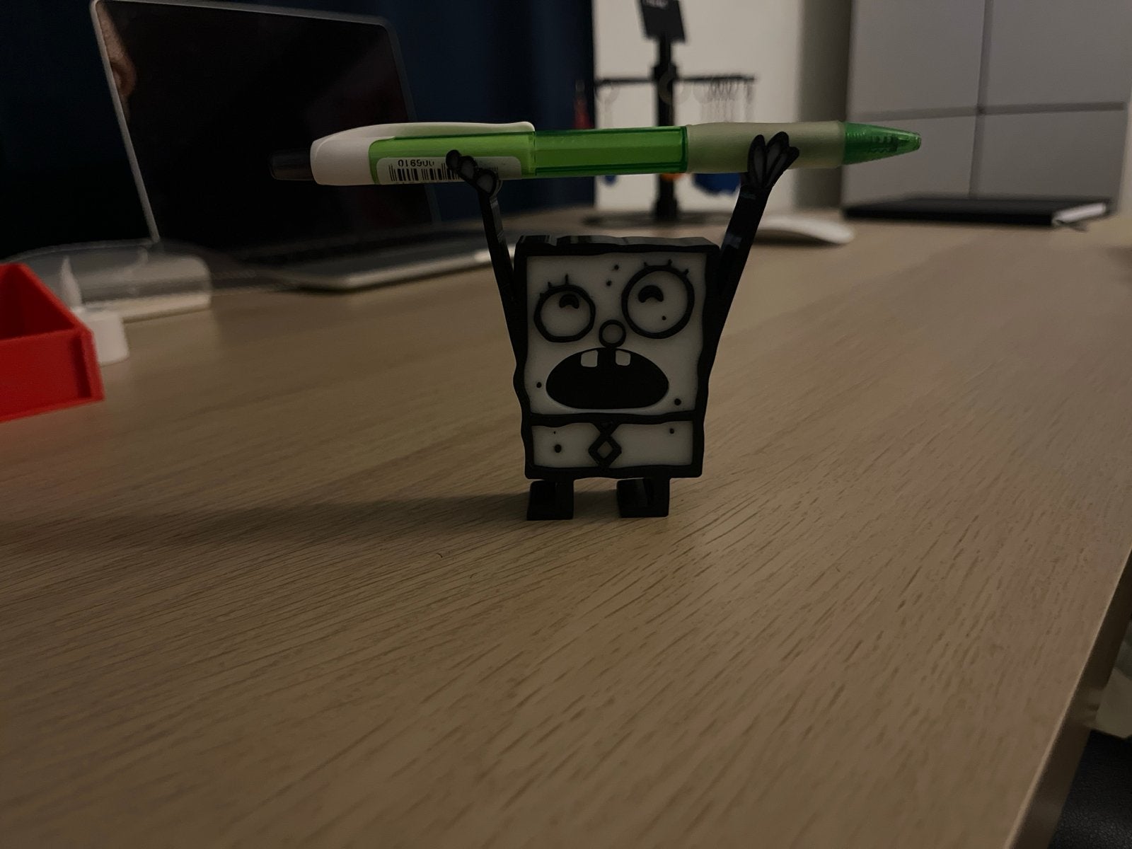 3d geprinte cartoon spongebob pen houder, Diversen, Ophalen of Verzenden, Nieuw