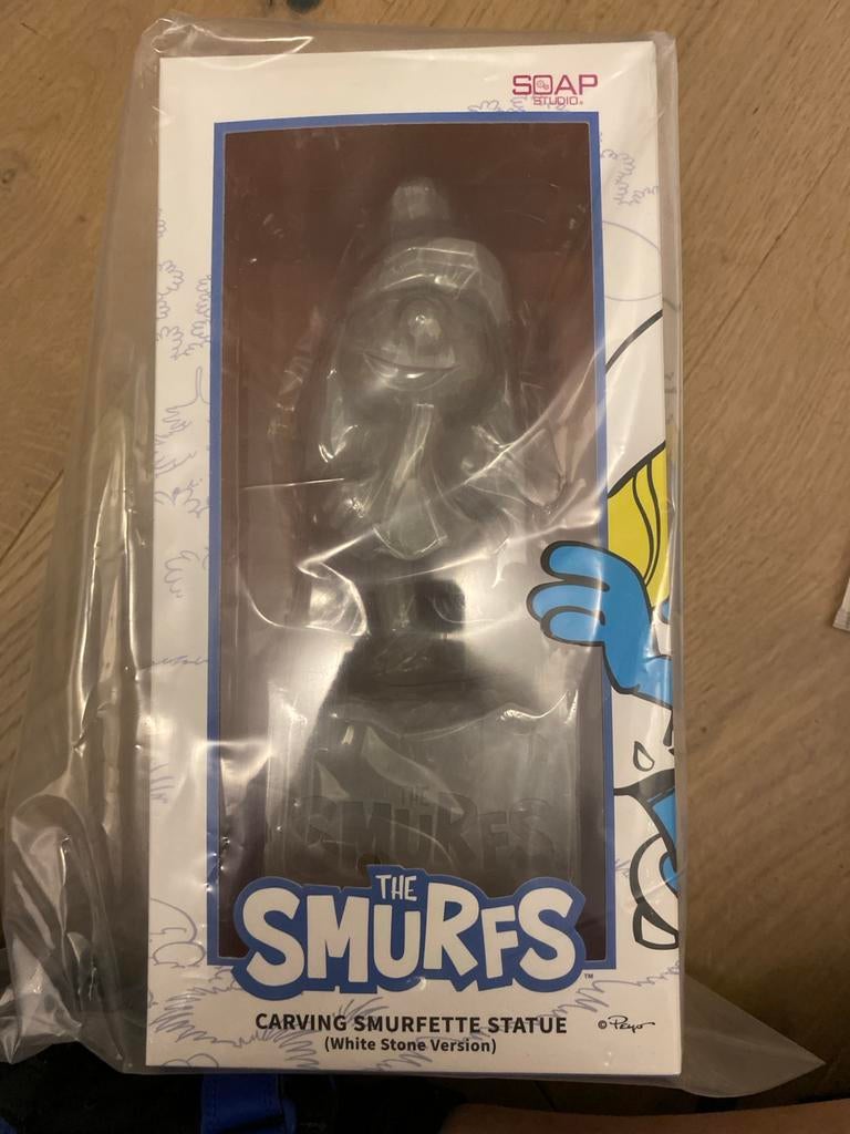 De Smurfen: Smurfin Beeld (Witte Steen Versie) - Nieuw!, Ophalen of Verzenden, Nieuw, Smurfin, Poppetje, Figuurtje of Knuffel