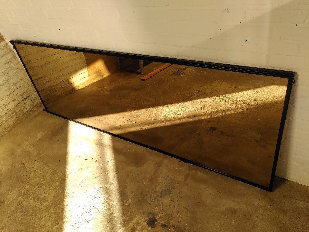 Passpiegel, Huis en Inrichting, Woonaccessoires | Spiegels, Ophalen, 200 cm of meer, Zo goed als nieuw, 75 tot 100 cm