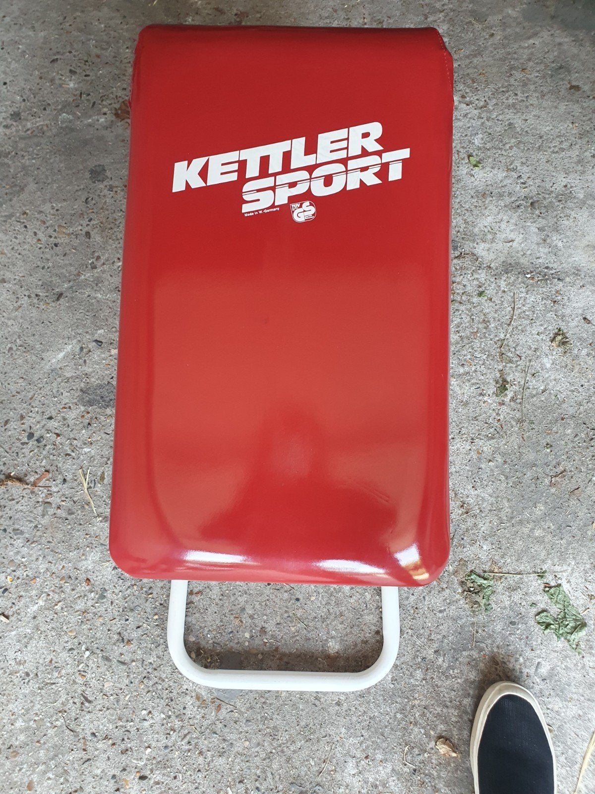 Te koop: Kettler buikspierbankje + dumbells + mat, Sport en Fitness, Ophalen of Verzenden, Crosstrainer
