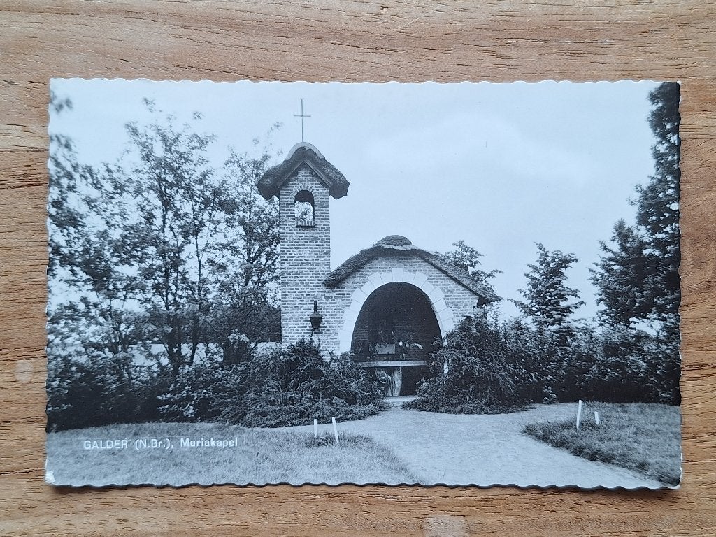 ak Galder Mariakapel, Ophalen of Verzenden, 1960 tot 1980, Gelopen, Noord-Brabant