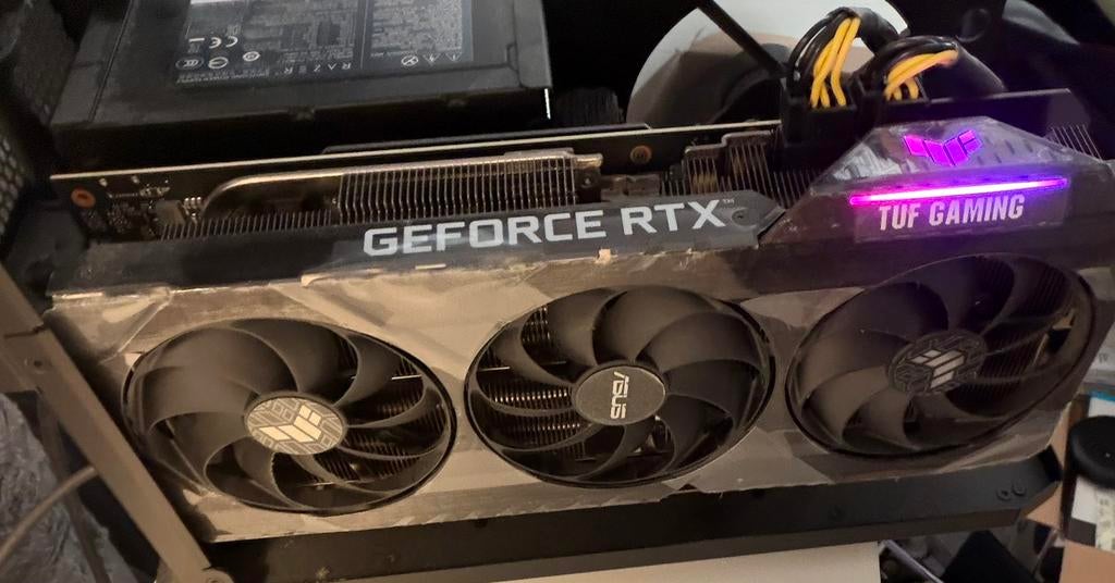 ASUS TUF GeForce RTX 3080 Ti 12GB GDDR6X Grafikkarte GPU, Ophalen, Zo goed als nieuw, GDDR5, PCI-Express 3