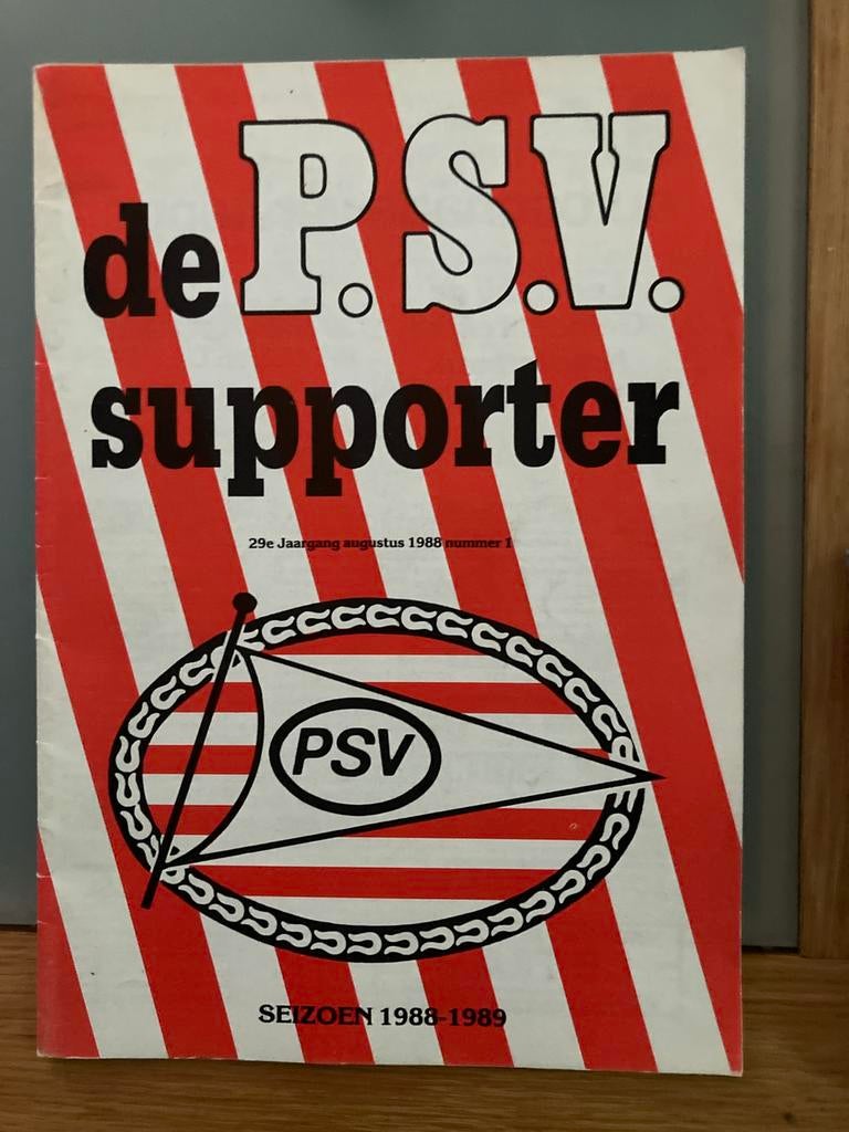 DE PSV SUPPORTER NR 1. 88-89, Ophalen of Verzenden, Zo goed als nieuw, PSV, Boek of Tijdschrift