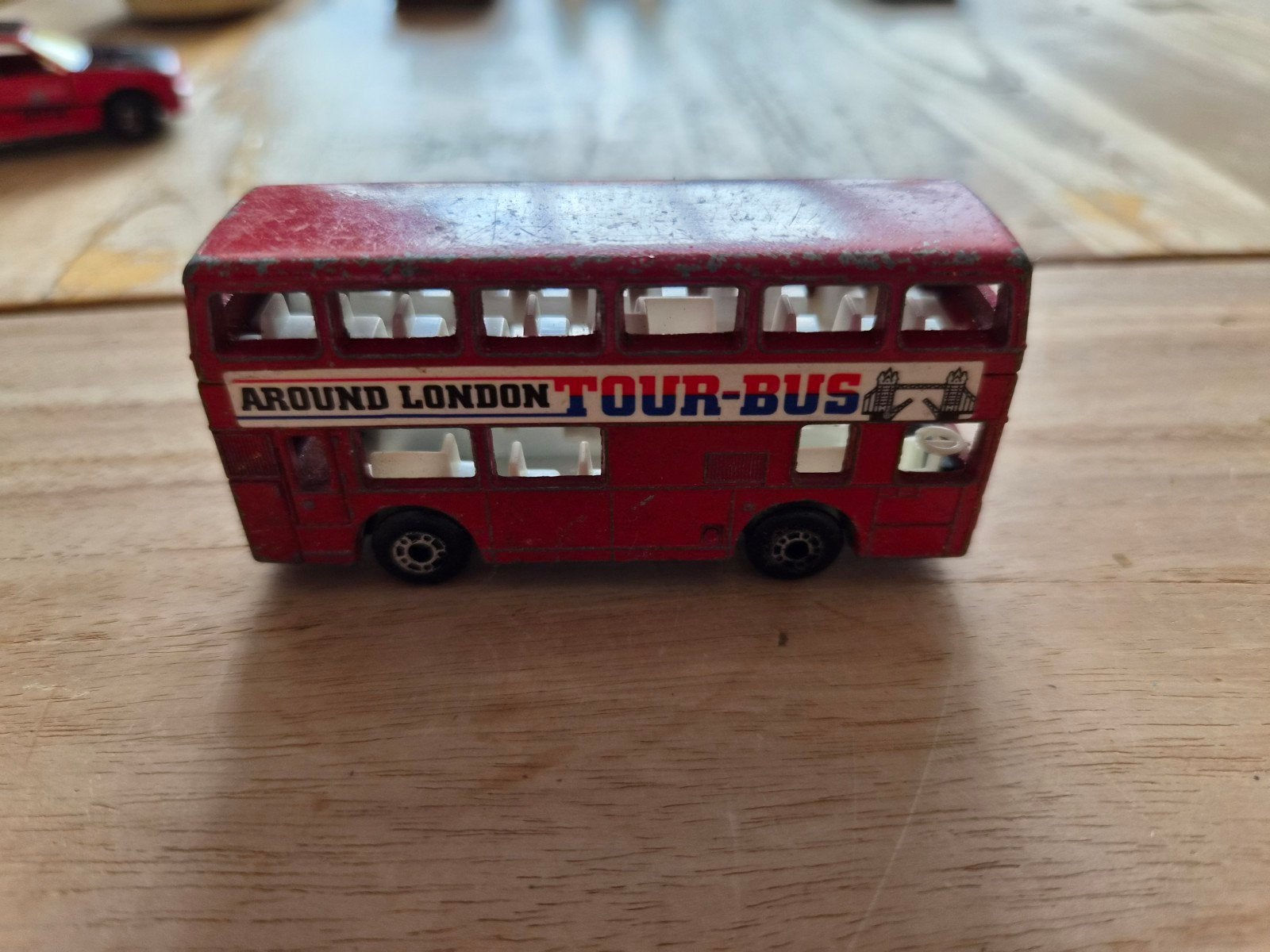 Matchbox Leyland Titan London Tour-Bus, Ophalen of Verzenden, Gebruikt, Bus of Vrachtwagen, Matchbox