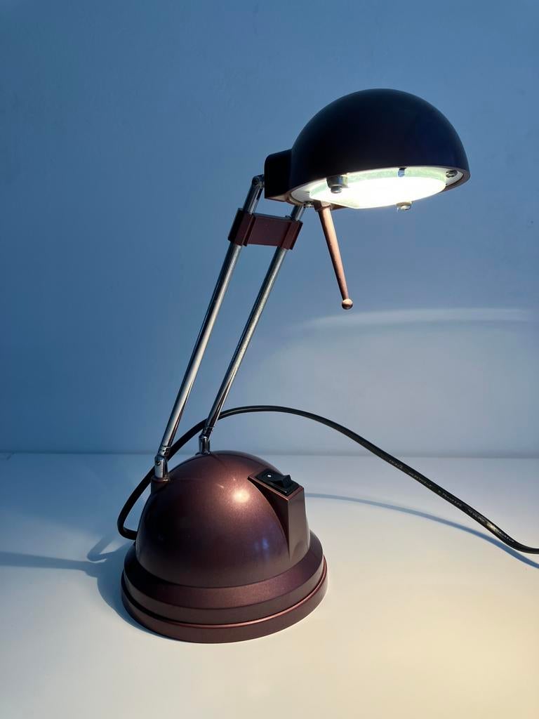 Vintage eighties halogeen lampje, Ophalen of Verzenden, Gebruikt, Metaal