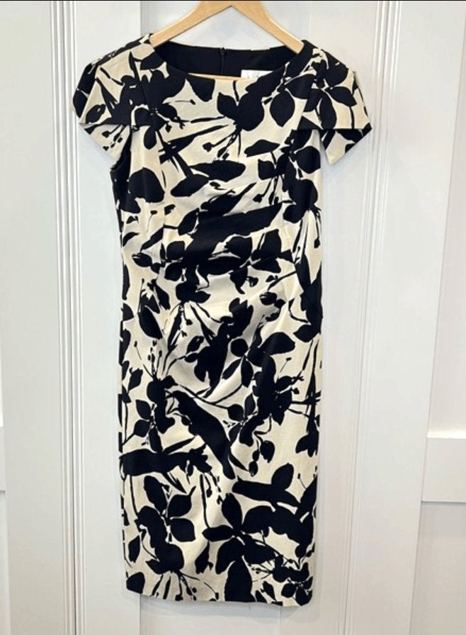 Joseph Ribkoff elegante stretch jurk mt 46 valt 44, Kleding | Dames, Jurken, Overige kleuren, Verzenden, ., Maat 42/44 (L)