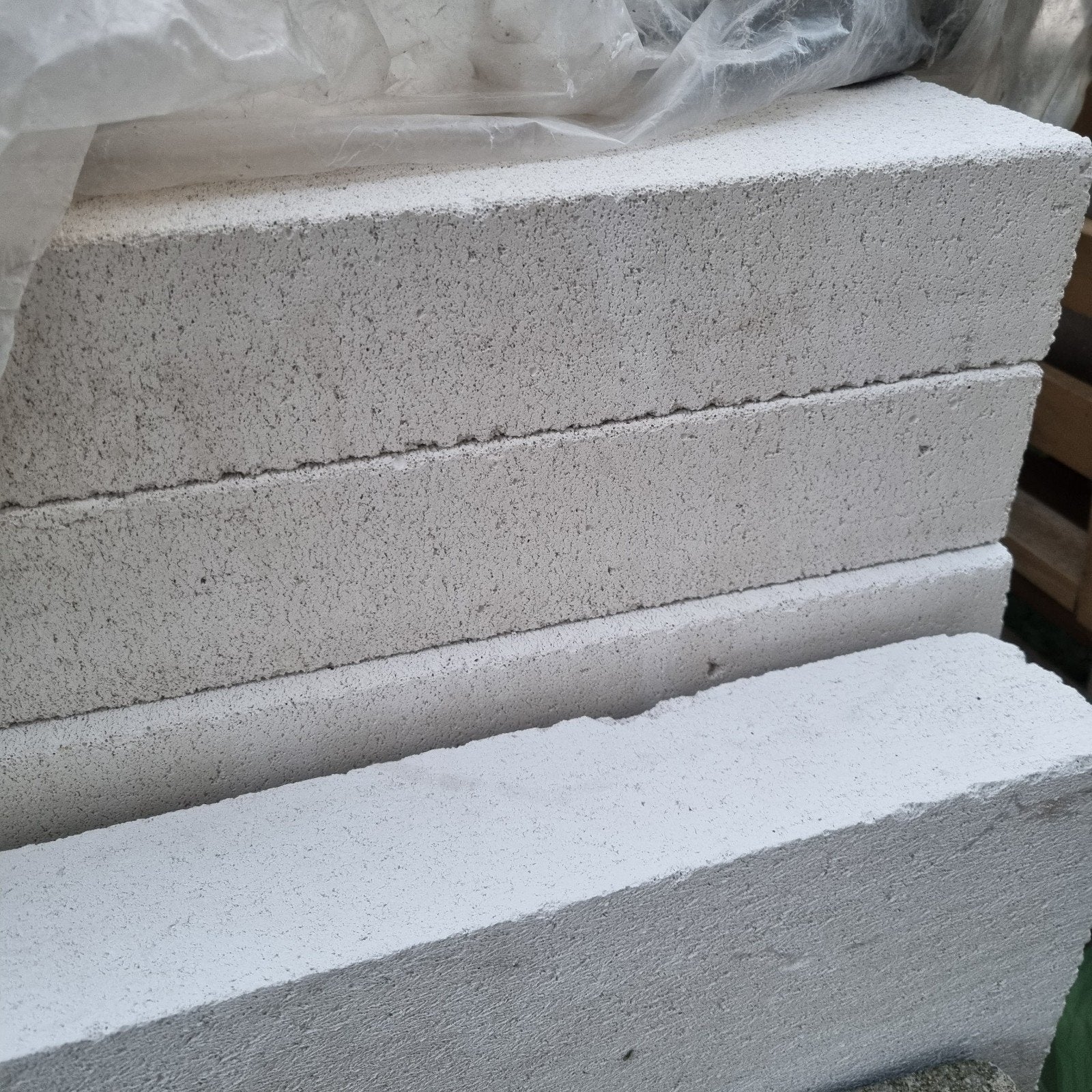 Carpentier 11x Cellenbeton / Gasbeton blokken 60x40x7 cm, Ophalen, Nieuw, Beton