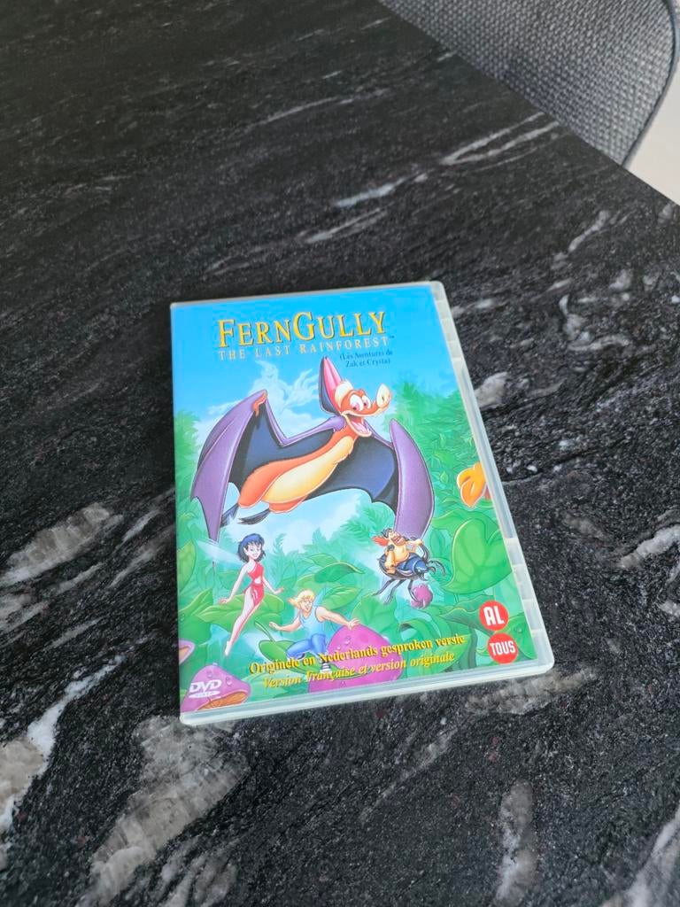 Fern Gully: The Last Rainforest DVD NL - Goede staat, Cd's en Dvd's, Alle leeftijden, Ophalen of Verzenden, Gebruikt