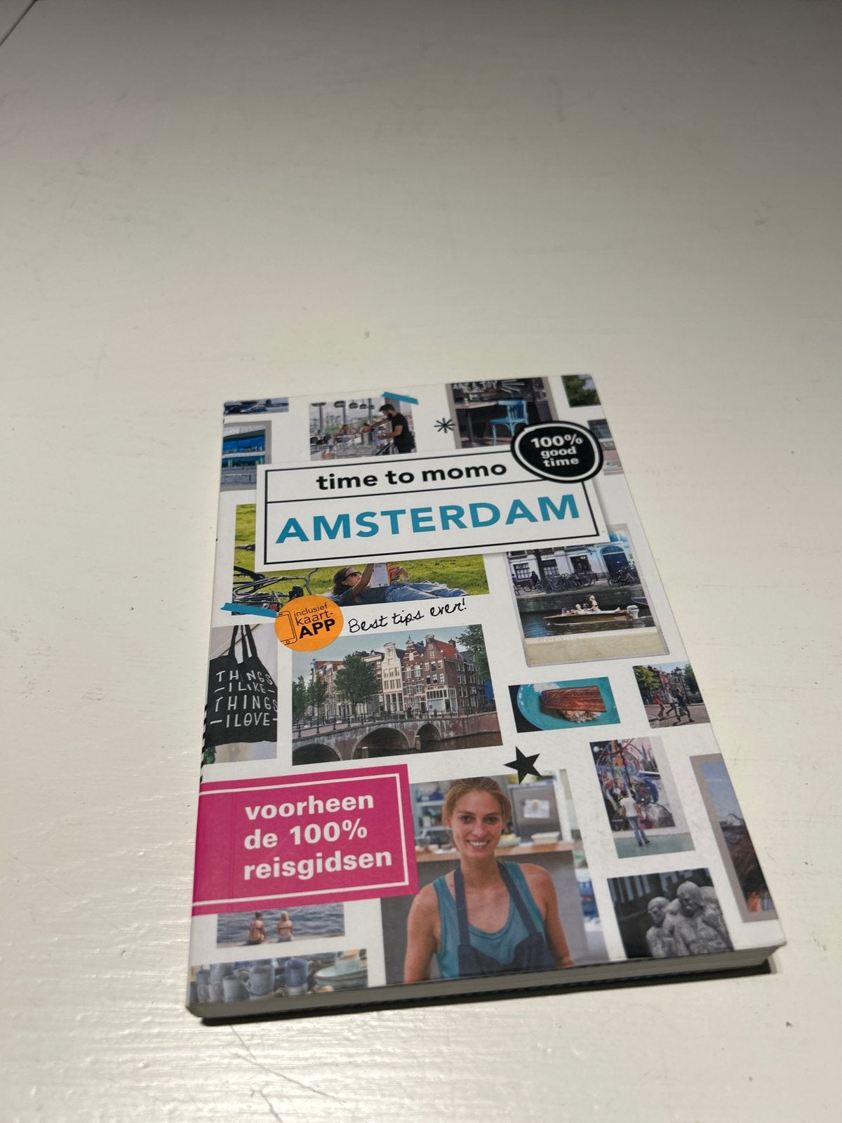 Time to Momo Amsterdam reisgids met plattegrond, Overige merken, Europa, Ophalen of Verzenden, Zo goed als nieuw