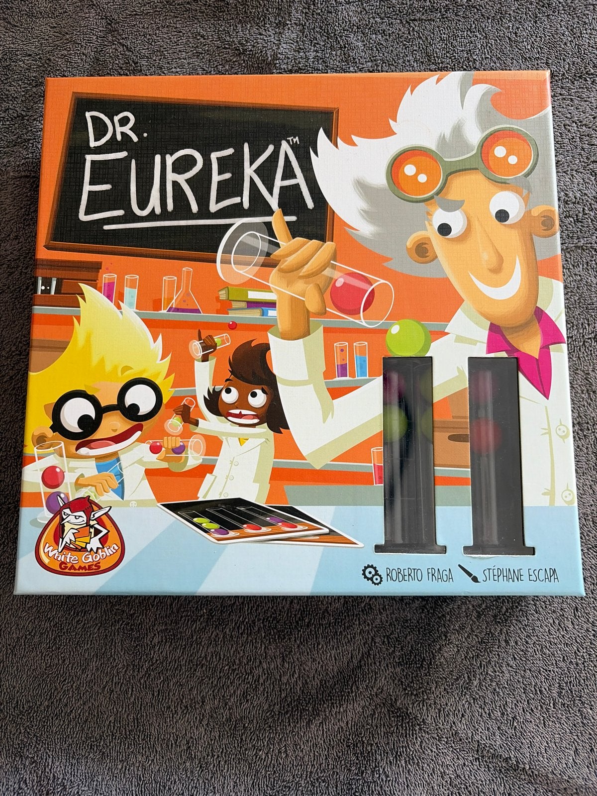 Dr. Eureka Bordspel - Logica en Snelheid, Ophalen of Verzenden, Zo goed als nieuw