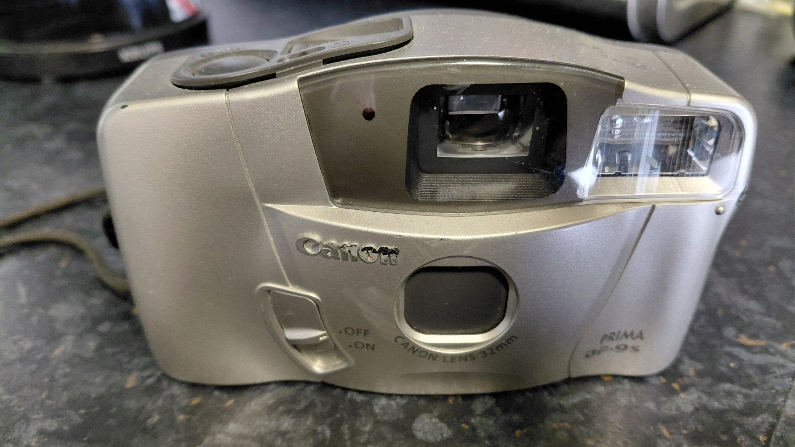 fotocamera canon werkt op rol foto,s fototoestel veel functi, Ophalen of Verzenden, Compact, Canon