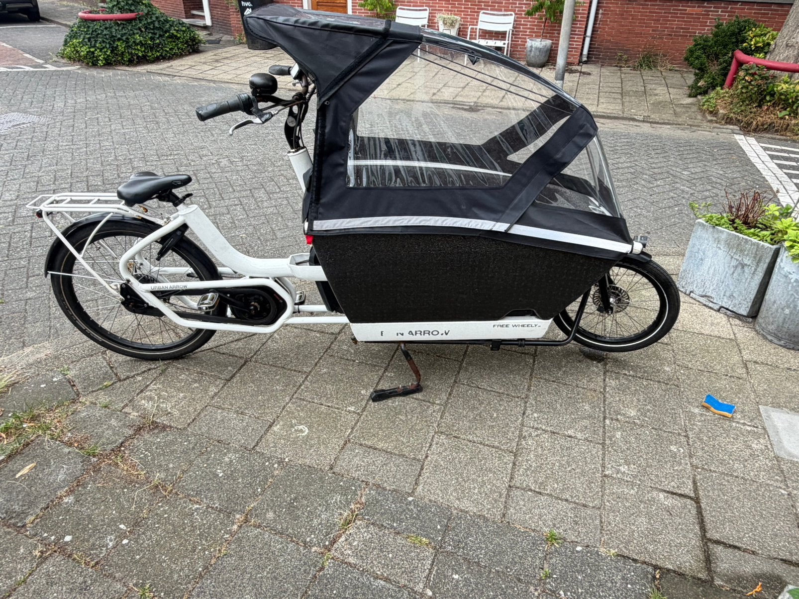 Urban Arrow Active Line Plus Accu 500 met originele oplader, Fietsen en Brommers, Fietsen | Bakfietsen, 4 kinderen of meer, Gebruikt