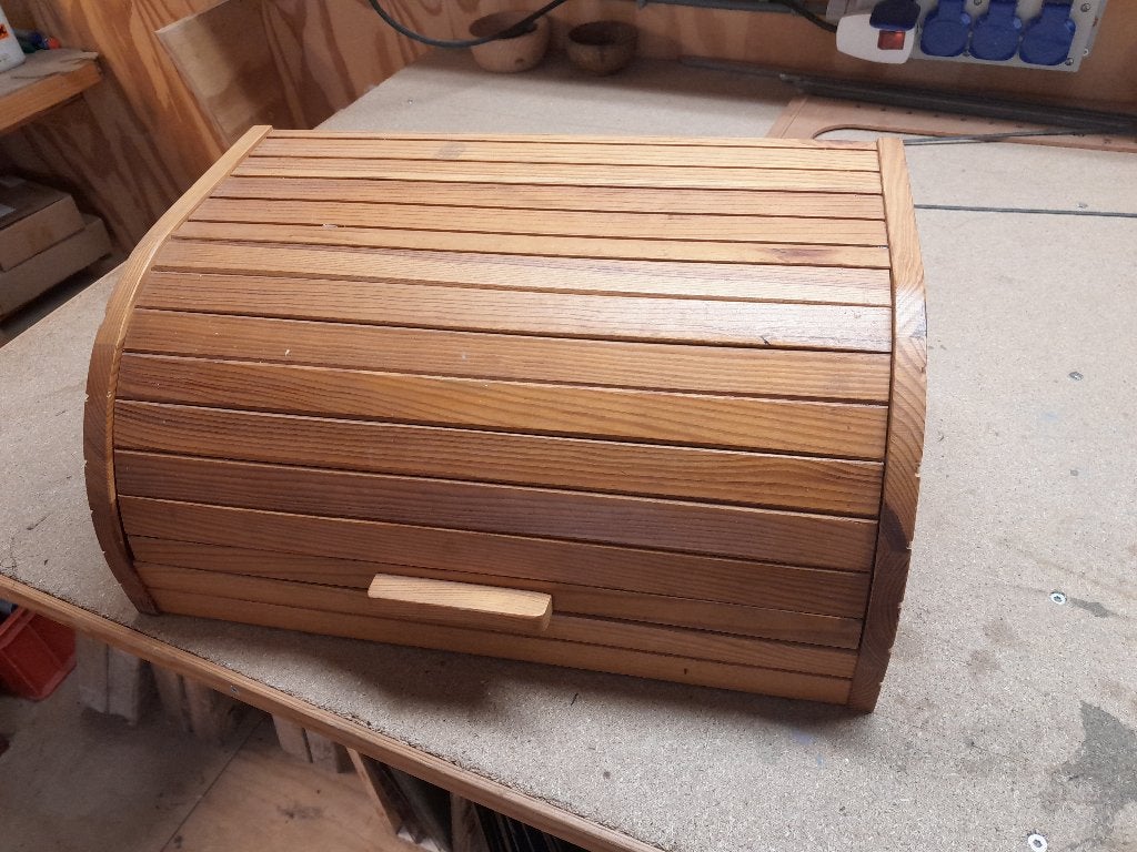 Broodtrommel beukenhout Ikea, Ophalen, Hout, IKEA, Zo goed als nieuw