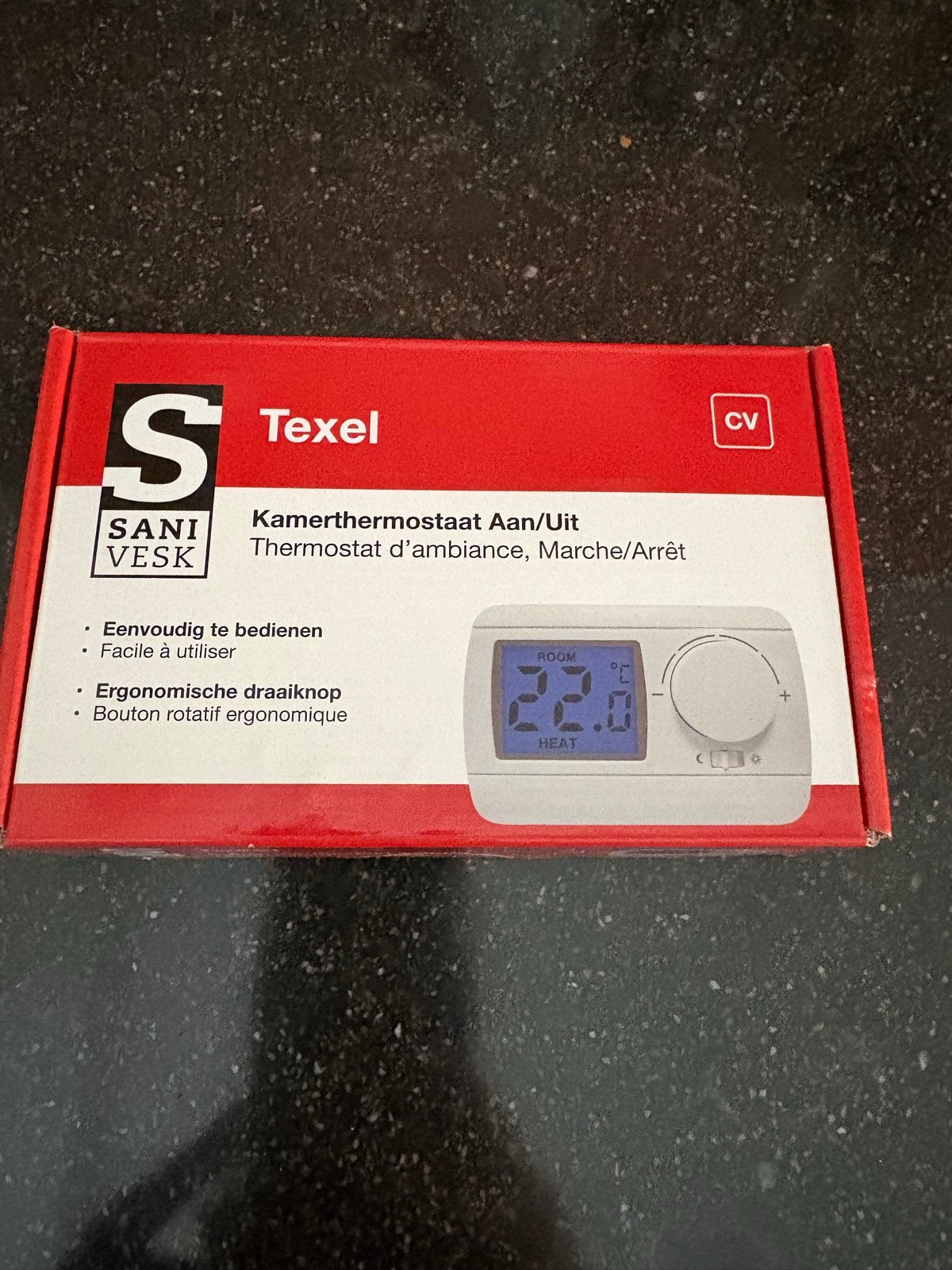 Kamerthermostaat nieuw in doos, Ophalen, Nieuw