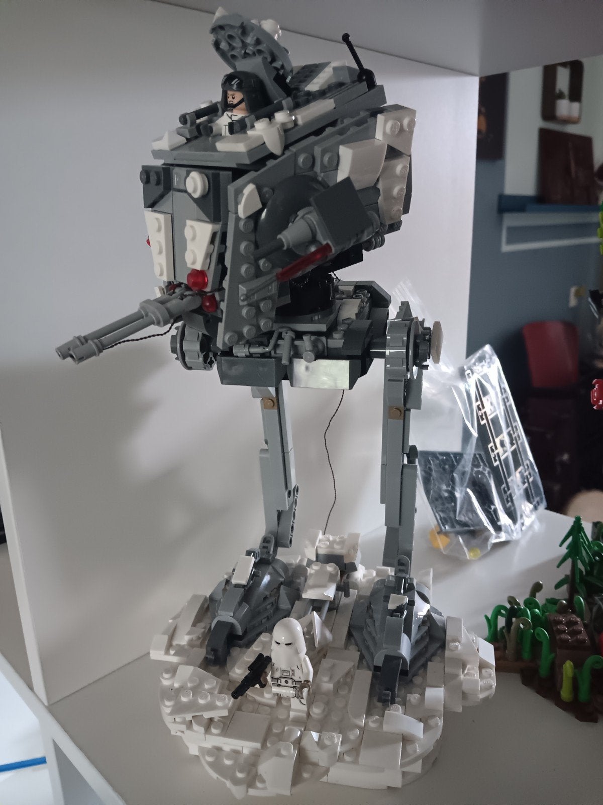 LEGO Star Wars AT-ST Walker (75322) met verlichting ( Moc. ), Ophalen, MOC (eigen creatie), Star Wars, Lego