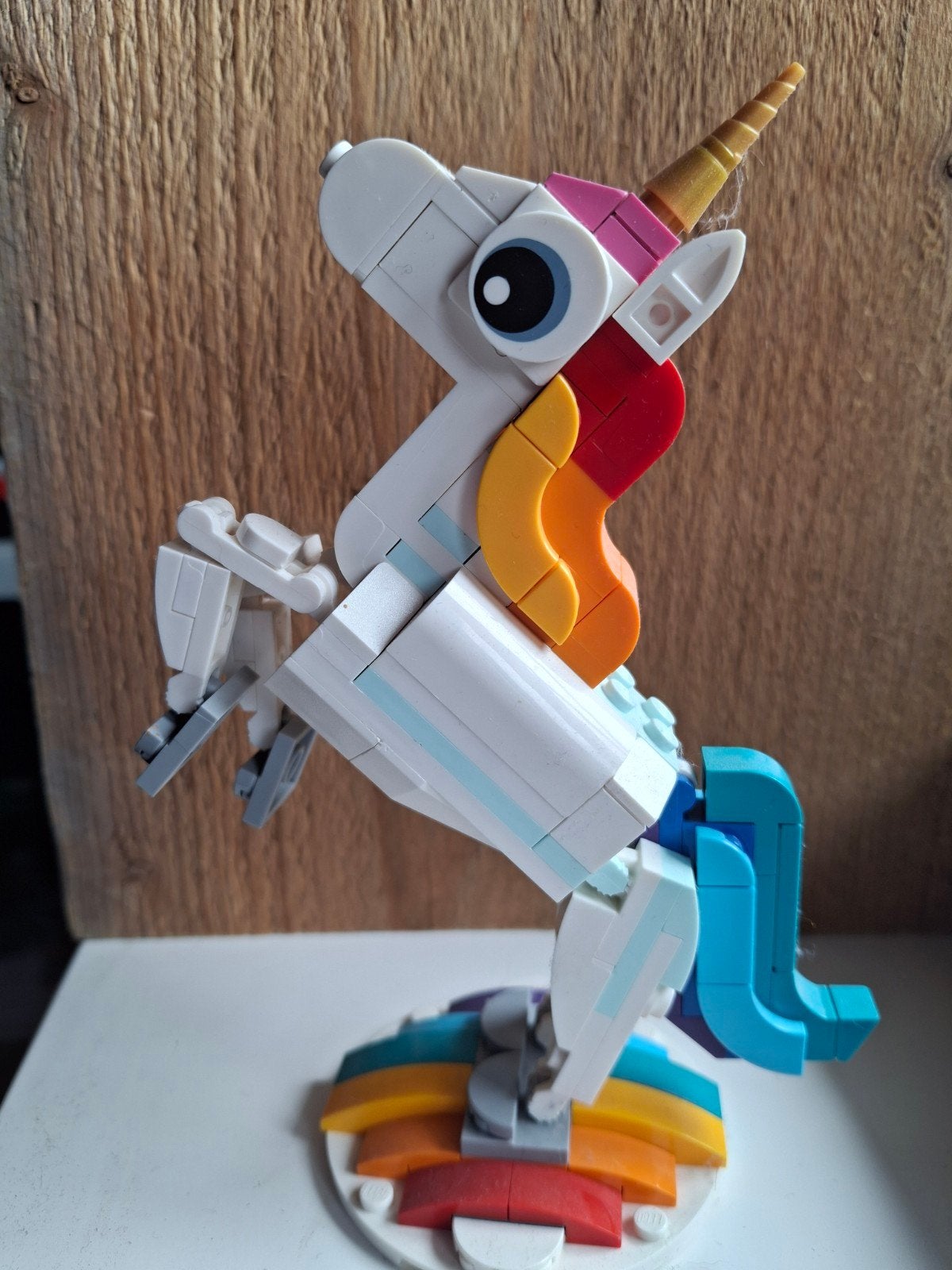 LEGO Creator 3in1 Mytische Eenhoorn 31140, Ophalen of Verzenden, Zo goed als nieuw
