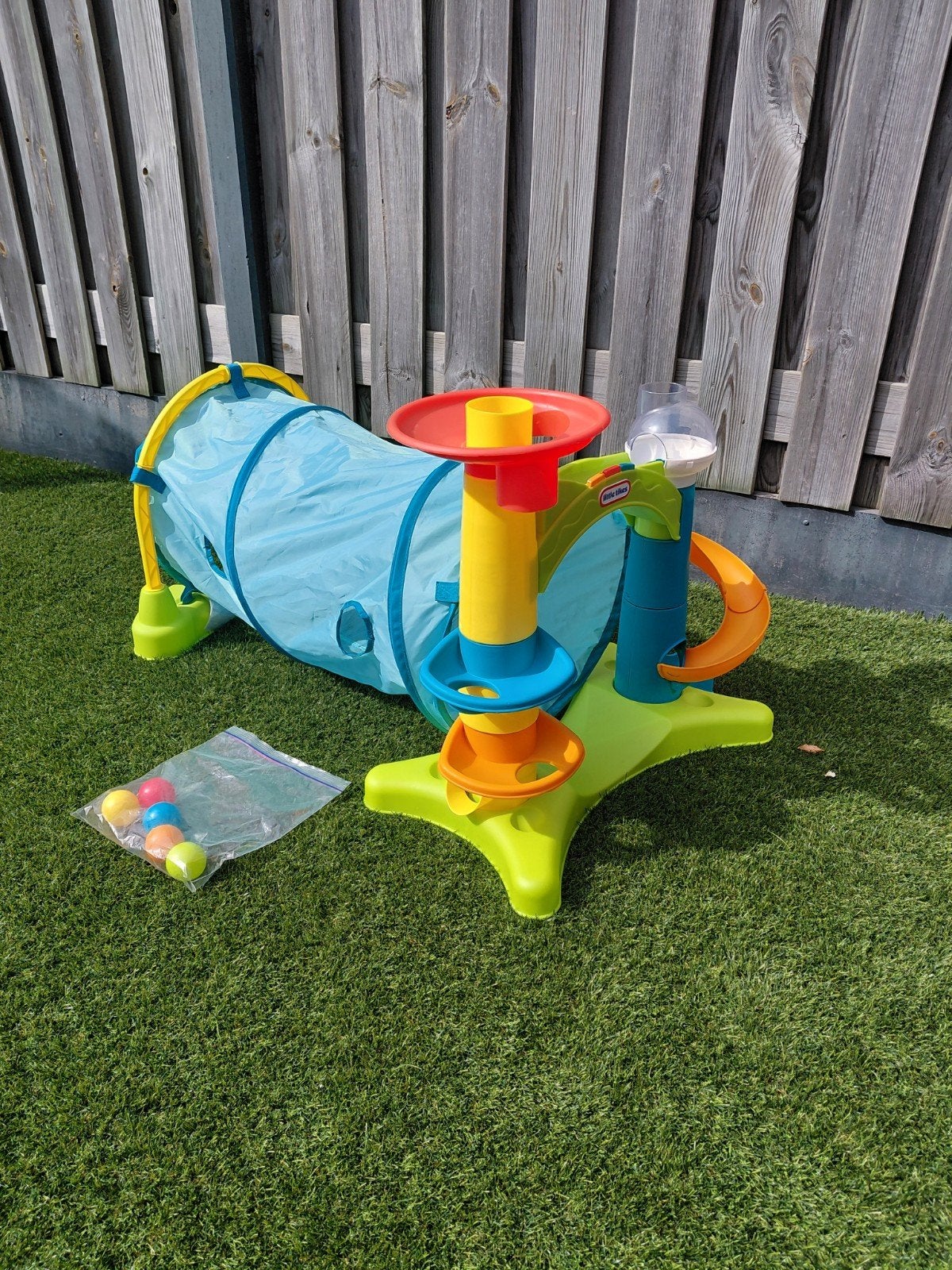 little Tikes activiteitentunnel, Ophalen, Gebruikt