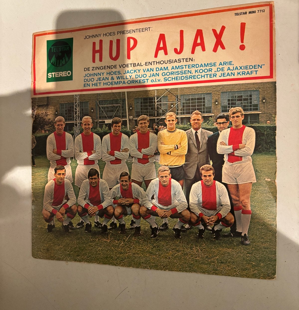 Hup Ajax! - Johnny Hoes presenteert (Vinyl), Ophalen of Verzenden, 7 inch, Overige genres, EP