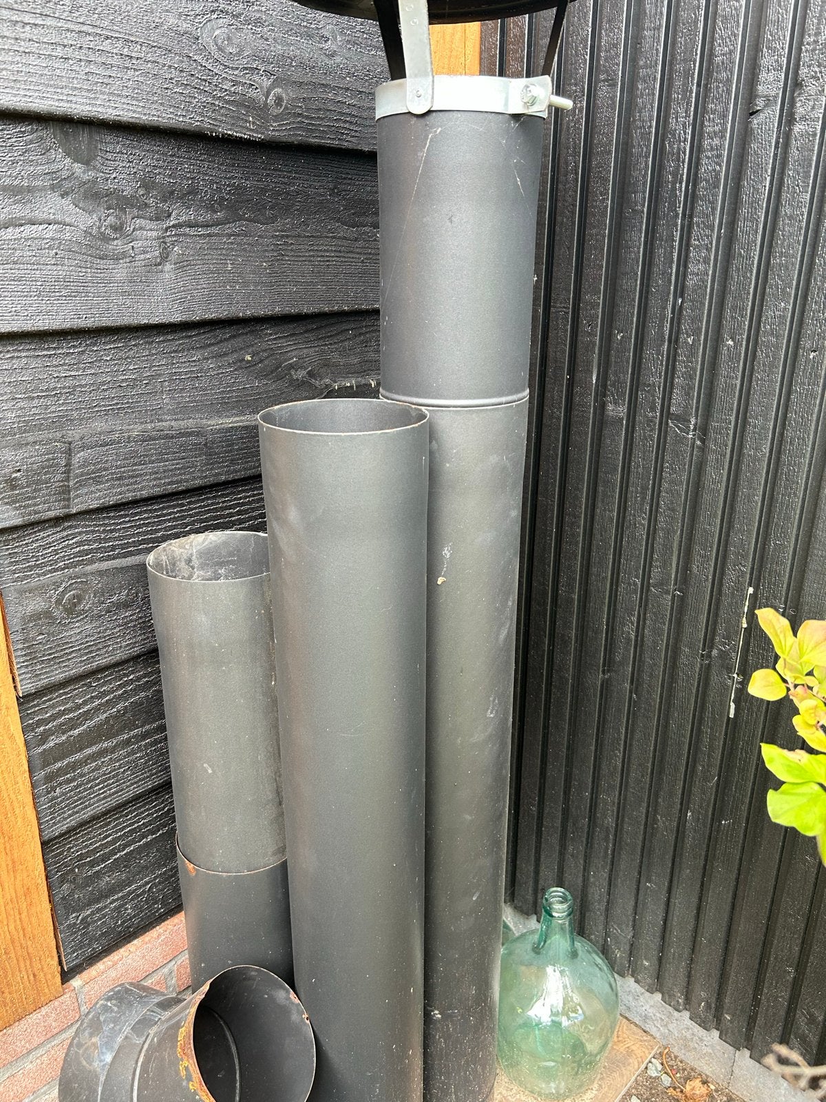 Kachel pijpen, Tuin en Terras, Tuinhaarden, Ophalen, Zo goed als nieuw