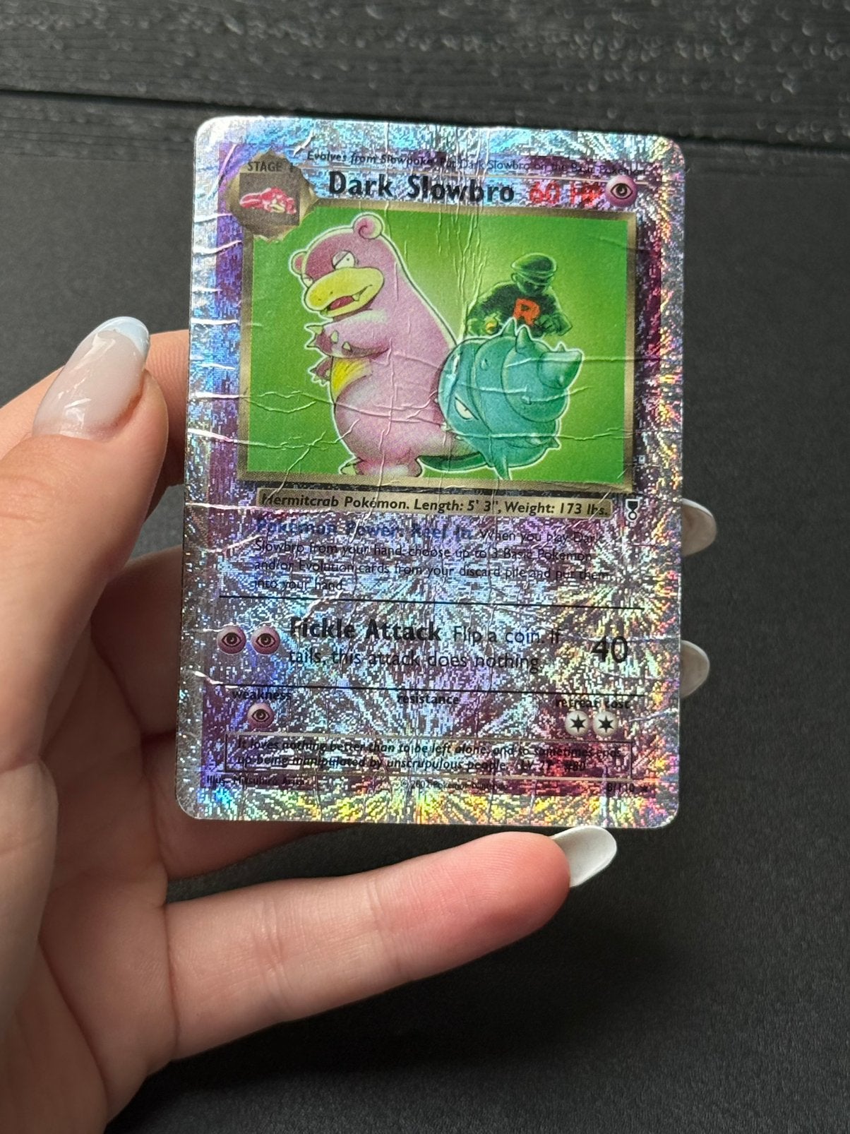 🍀 Dark Slowbro 8 🍀, Ophalen of Verzenden, Zo goed als nieuw