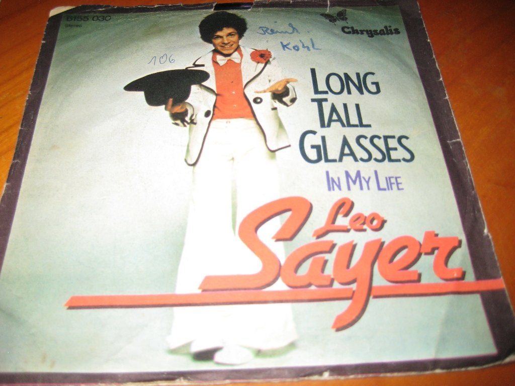 Leo Sayer: Long Tall Glasses, Ophalen of Verzenden, Zo goed als nieuw, Pop
