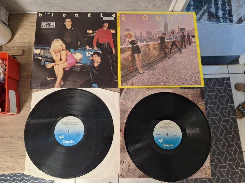 Blondie Vinyl LP's - Plastic Letters & Autoamerican, Ophalen of Verzenden, 1970 - 1979, Gebruikt, 12 inch