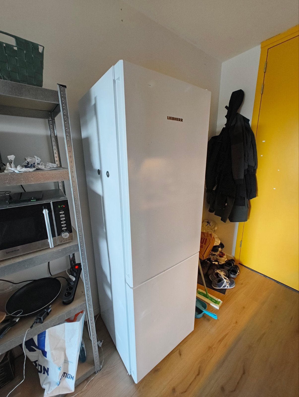 Liebherr koel-vriescombinatie, Ophalen, Gebruikt, 200 liter of meer, 60 cm of meer