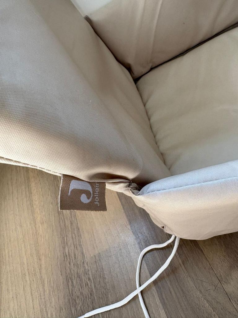 Jollein stoelverkleiner beige nougat, Kinderen en Baby's, Kinderstoelen, Ophalen, Zo goed als nieuw, Overige typen, Stoelverkleiner
