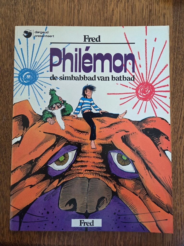 Philémon: De Simbabbad van Batbad - Fred, Gelezen, Aristides (Fred), Eén stripboek, Ophalen of Verzenden