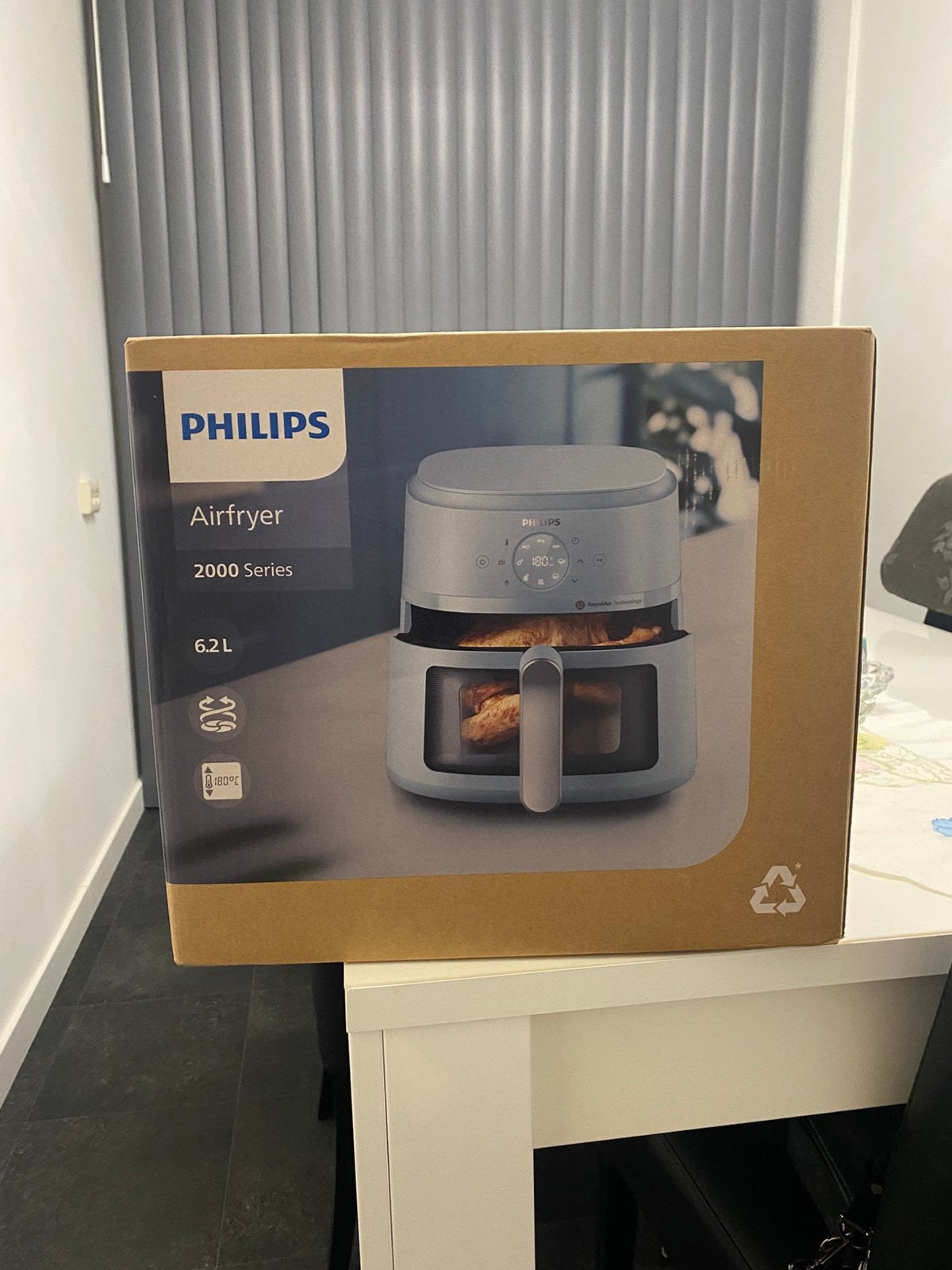 Philips Airfryer 6.2L NA231/40 - Nieuw in doos, Ophalen of Verzenden, Nieuw, Airfryer