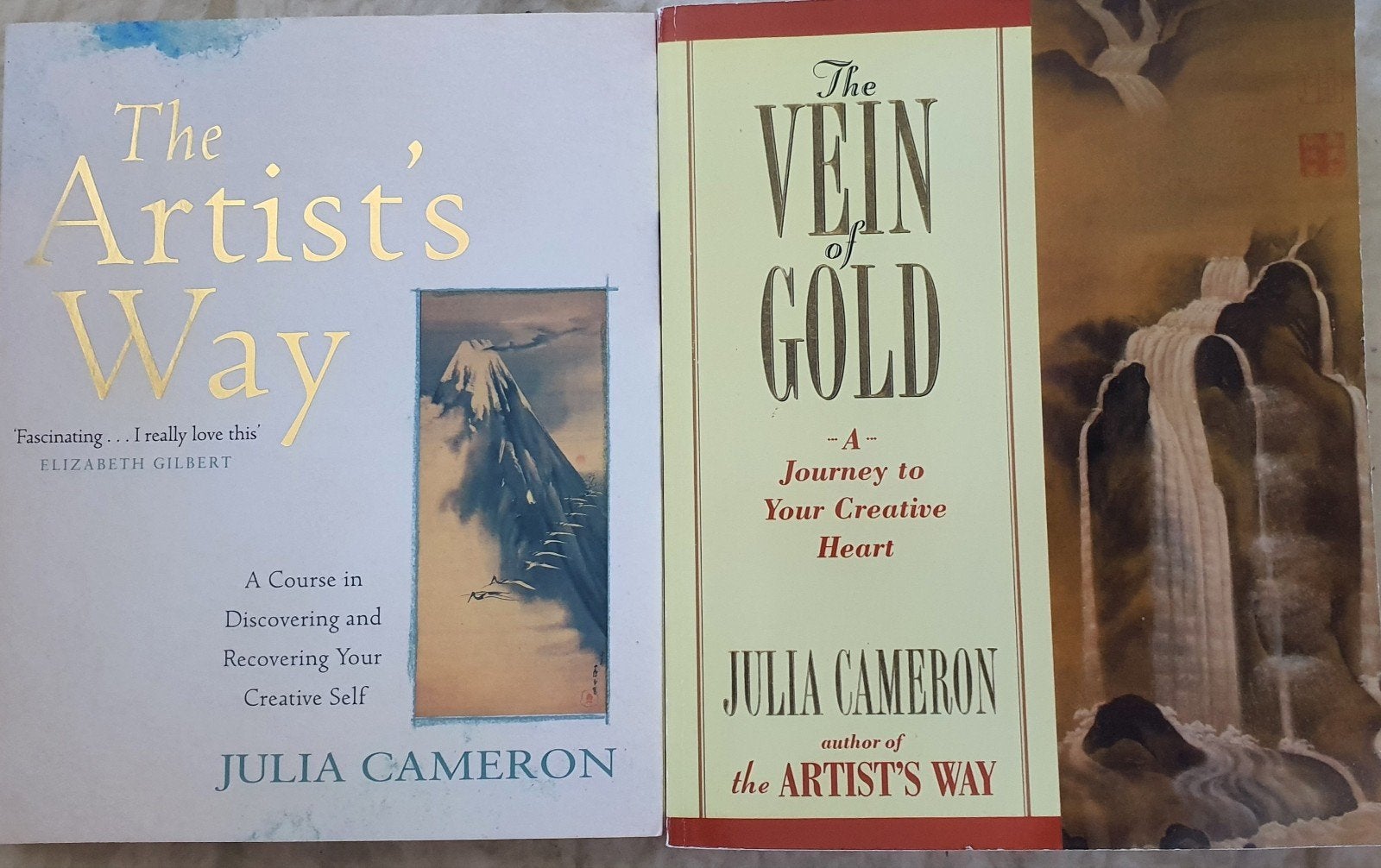 Julia Cameron: The Artist's Way & The Vein of Gold, Boeken, Ophalen of Verzenden, Zo goed als nieuw, Julia Cameron, Wereld overig