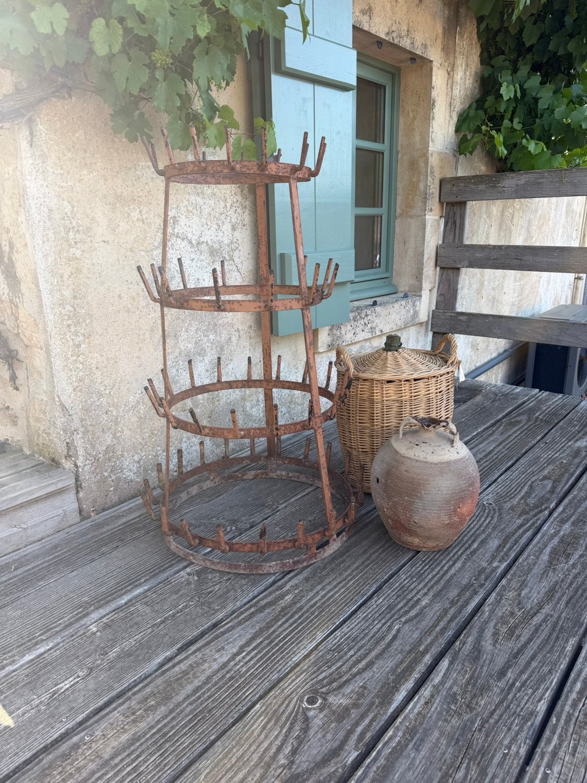 Brocant Frans pinnenrek, Antiek en Kunst, Curiosa en Brocante, Ophalen of Verzenden