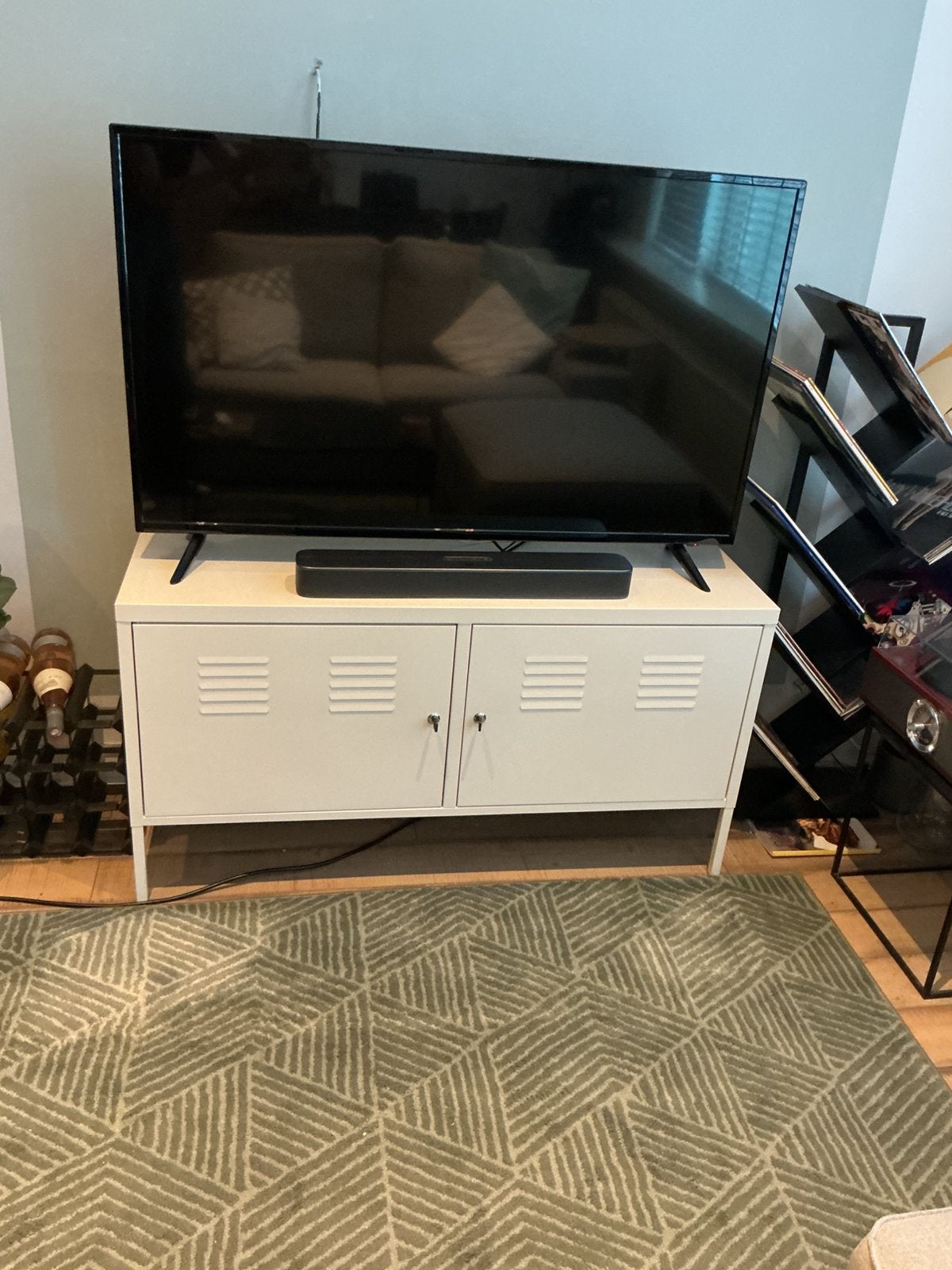 PS kast Ikea wit, Ophalen, Gebruikt, 100 tot 150 cm, Minder dan 100 cm