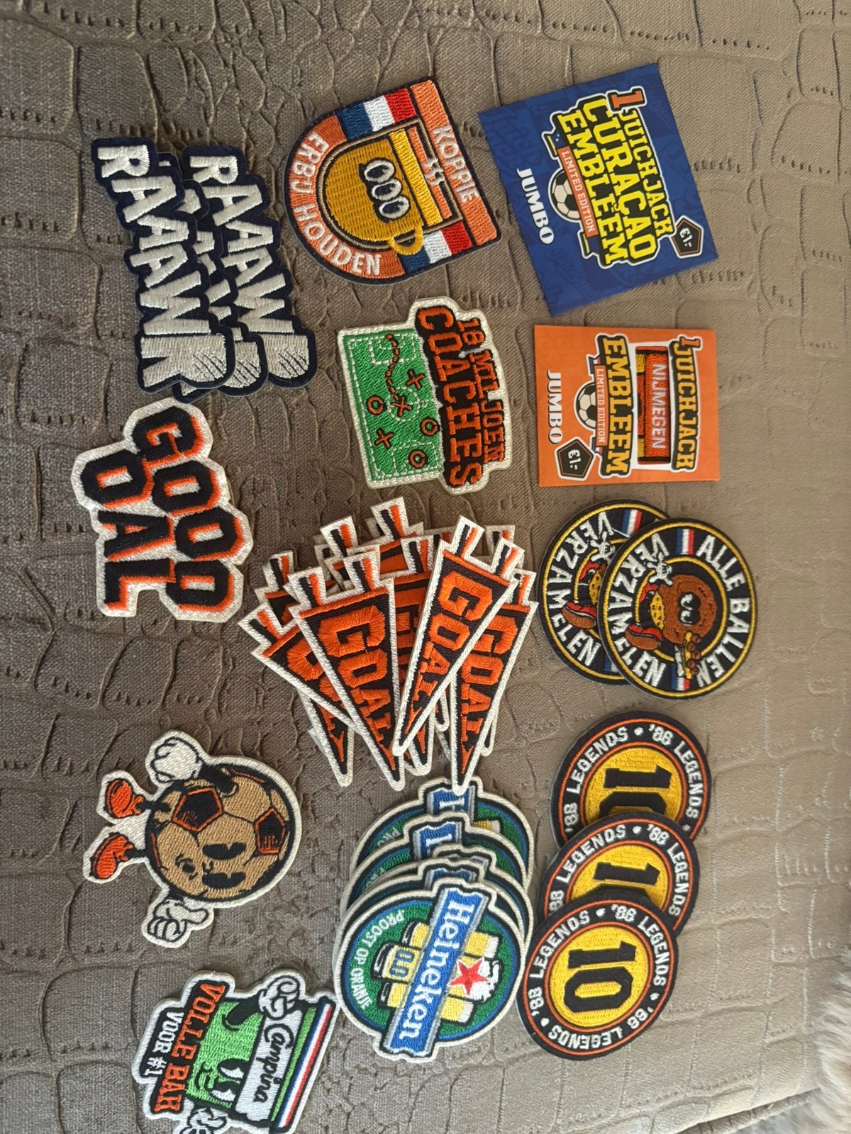 Jumbo emblemen oranje, Jumbo, Ophalen