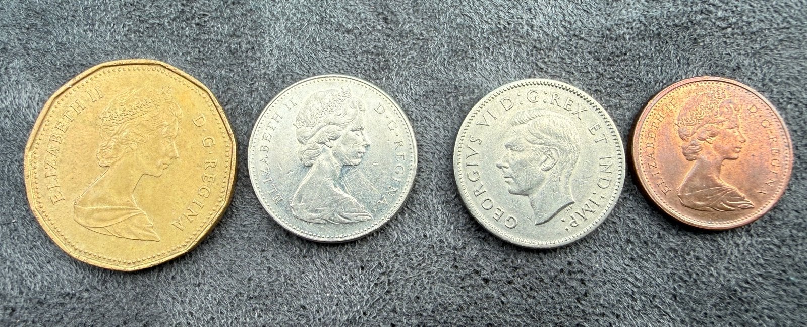 Canadese munten, Ophalen, Buitenland, Munten