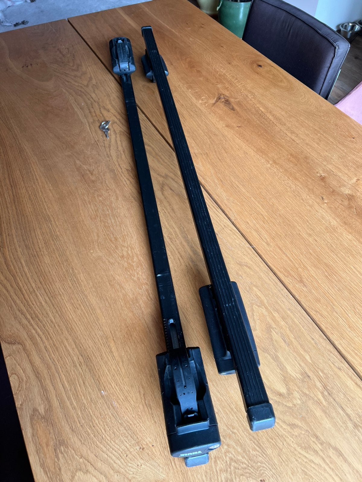 Dakdragers Thule 121cm (open rail), Auto diversen, Dakdragers, Ophalen, Gebruikt
