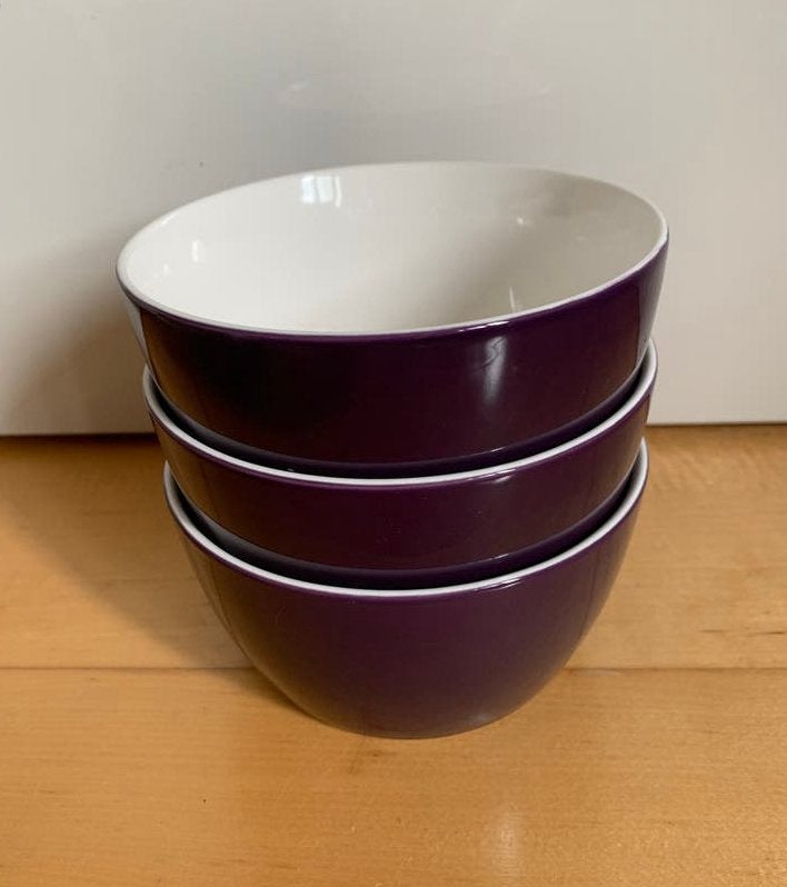 NIEUW Hema drie Kommen schaaltjes keramiek aardewerk / 14 cm, Hema, Ophalen of Verzenden, Zo goed als nieuw, Kom(men)