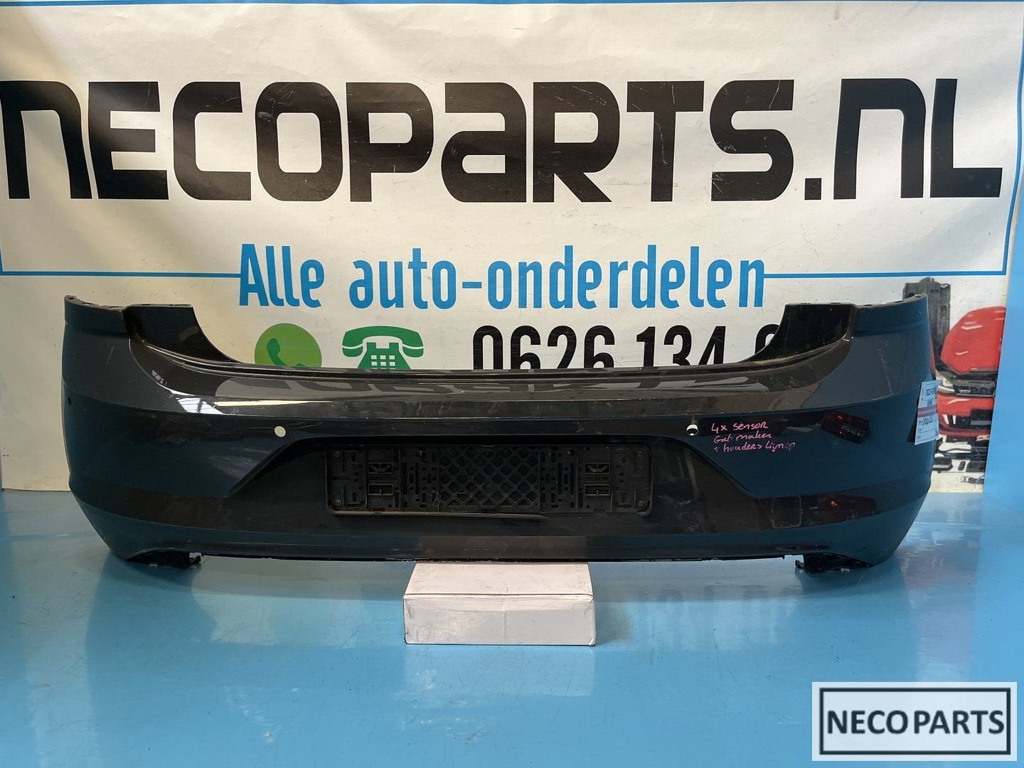 VOLKSWAGEN POLO 2G ACHTERBUMPER BUMPER ORIGINEEL, Auto-onderdelen, Carrosserie en Plaatwerk, Spatbord, Volkswagen, Gebruikt, Ophalen of Verzenden
