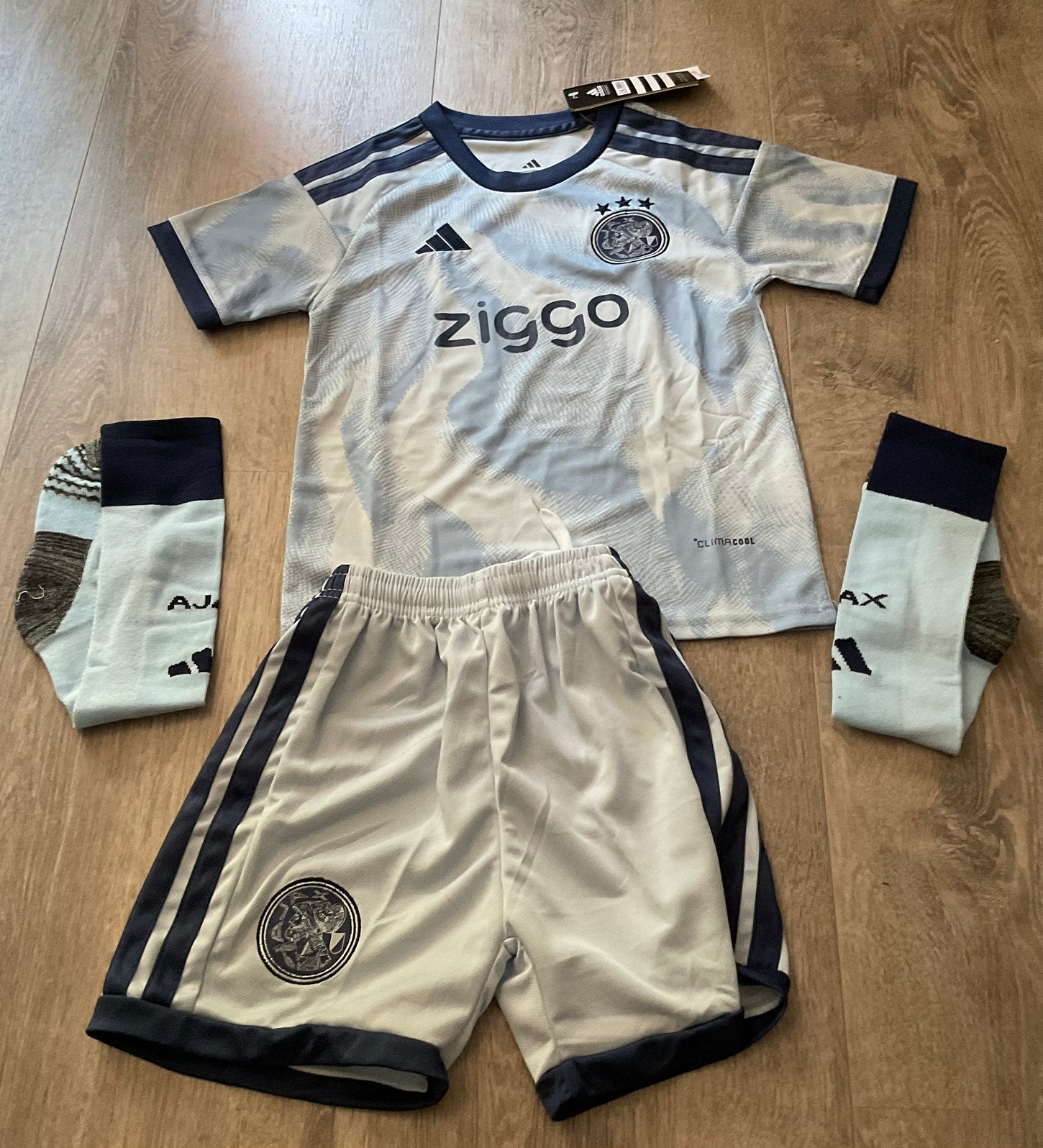 Ajax tenue kindermaten, Maat XS of kleiner, Ophalen of Verzenden, Nieuw, Set