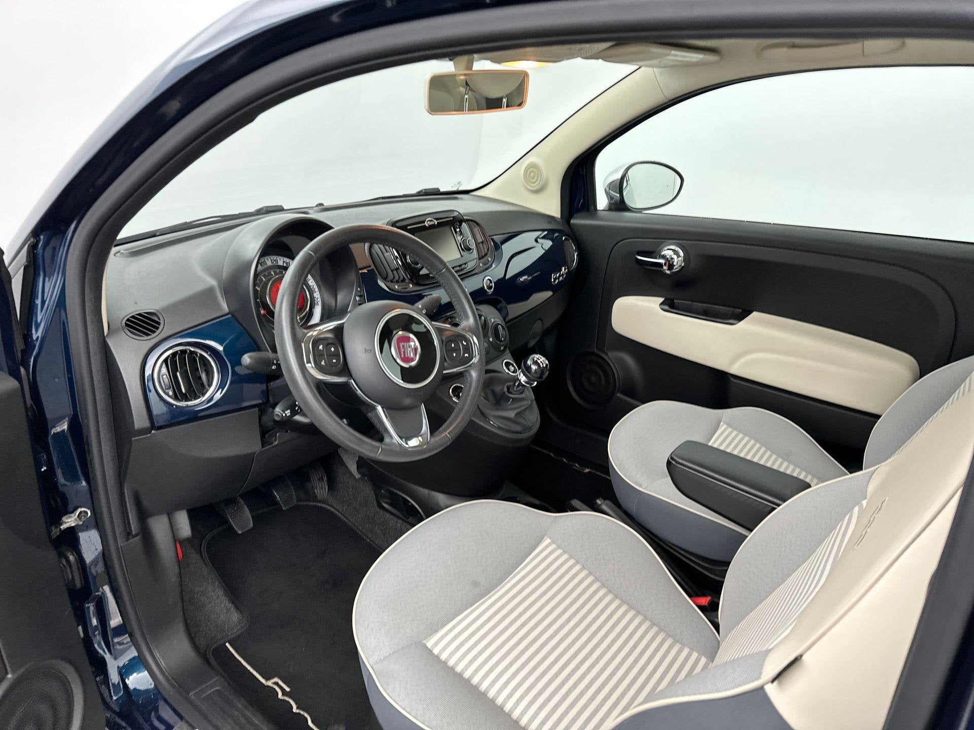 Fiat 500 C 0.9 TwinAir Turbo Lounge | Navigatie | Parkeersen, Auto's, Voorwielaandrijving, 12 maanden, Gebruikt, Handgeschakeld