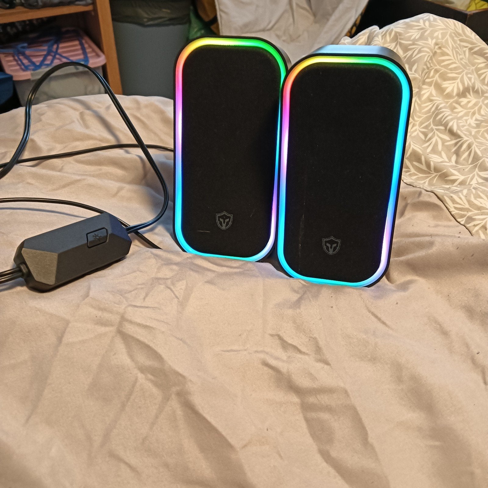 Battletron RGB Gaming Speakers, Ophalen of Verzenden, Audiokanaal 2, Battletron