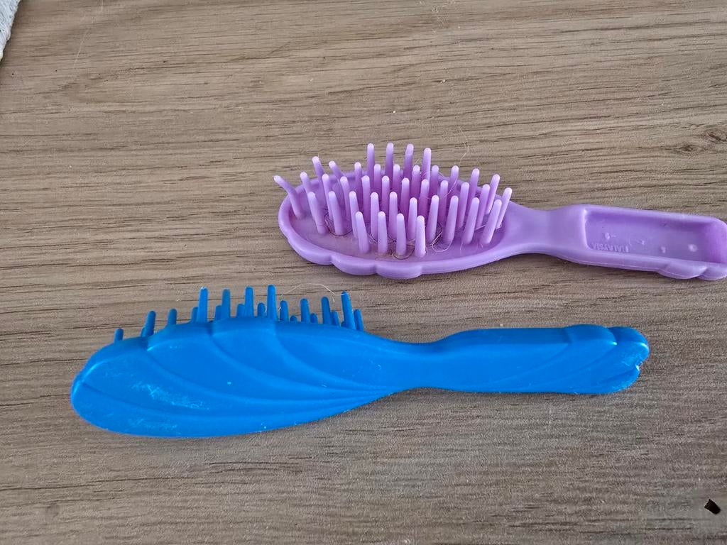 Vintage barbie borstels, Ophalen of Verzenden, Gebruikt