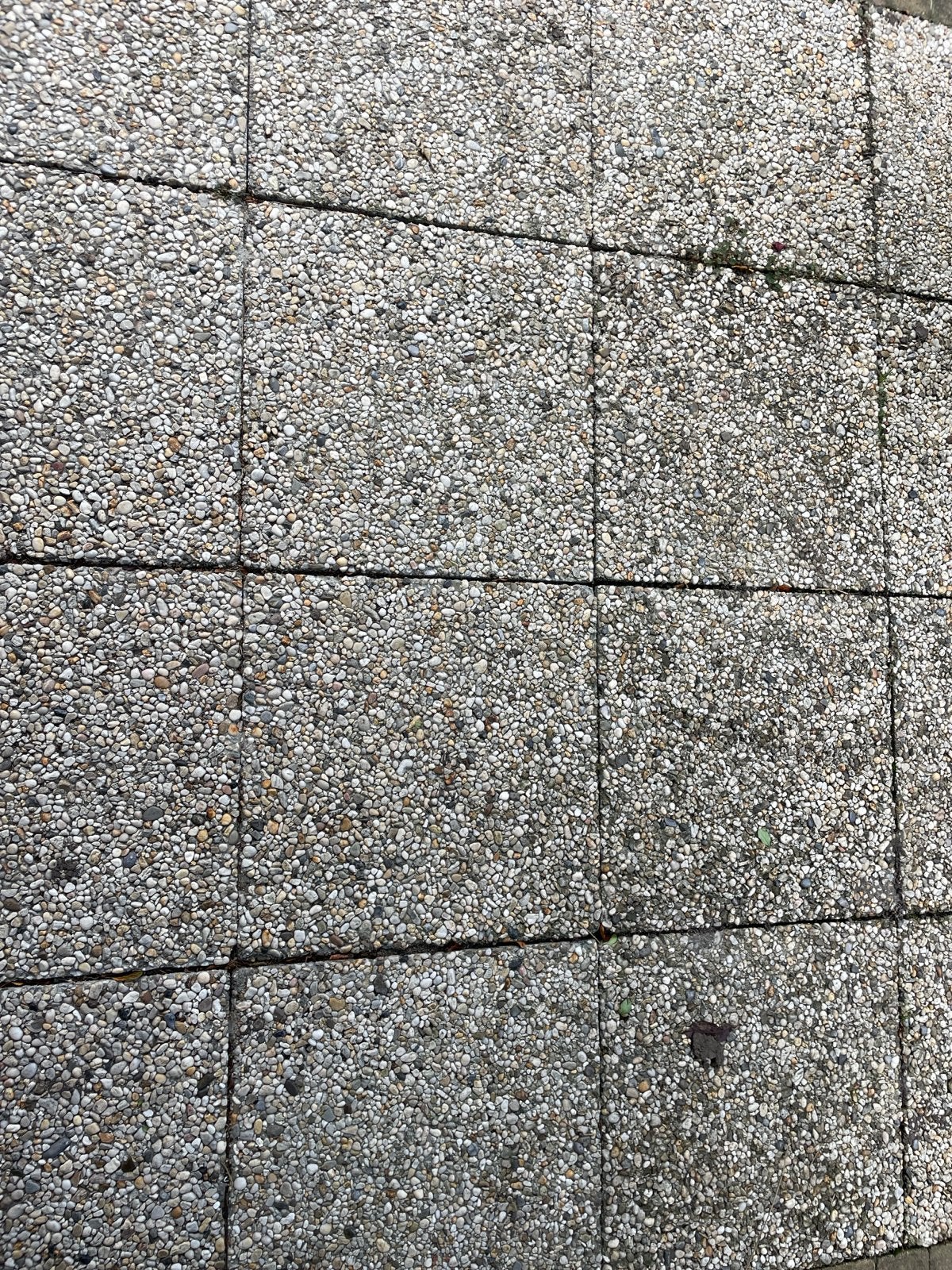 Gebruikte terrastegels met grindstructuur 50x50cm 10m2, Tuin en Terras, Ophalen, Gebruikt, 10 m² of meer, Beton
