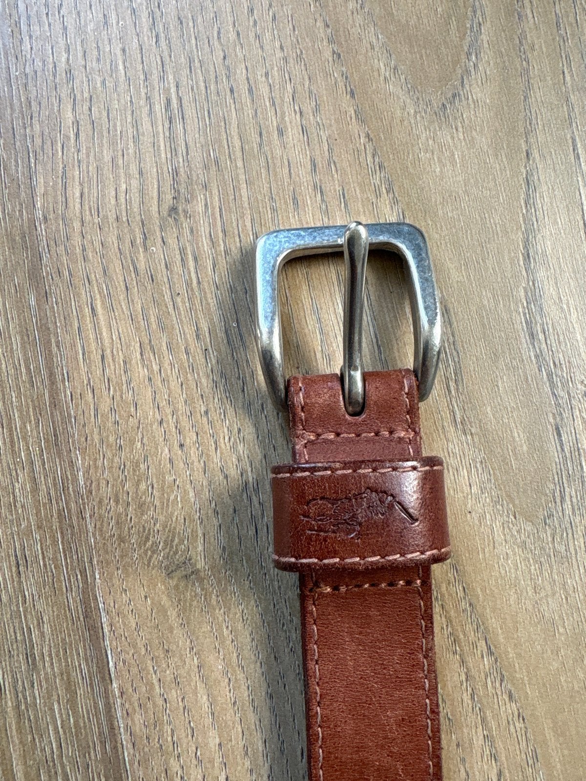 Ralph Lauren Leren Riem - Bruin 76cm, Ophalen of Verzenden, Zo goed als nieuw, Jongen of Meisje