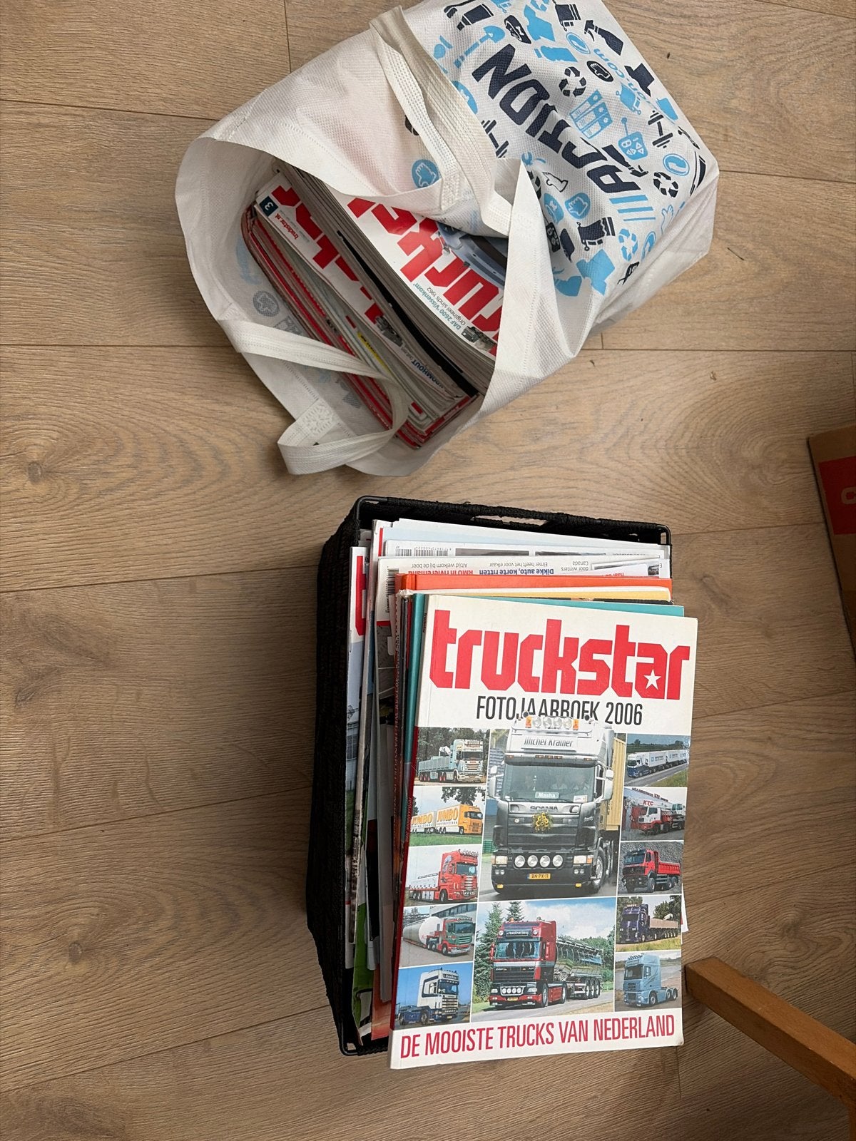 Grote collectie Truckstar tijdschriften en jaarboeken, Ophalen, Zo goed als nieuw, Overige typen